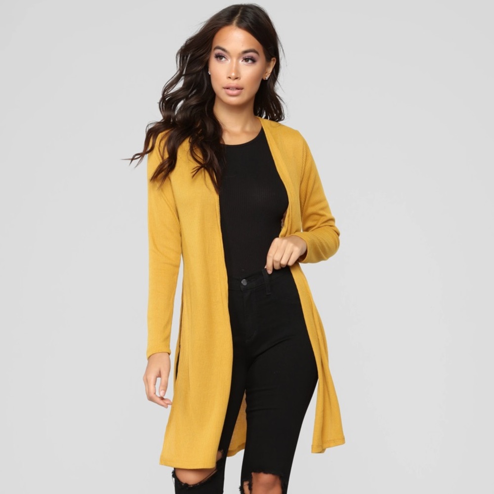Ribbed Cardigan